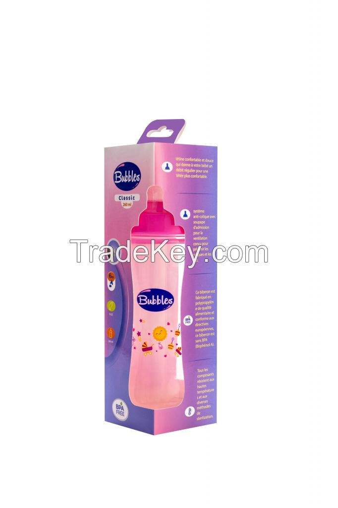 Classic Feeding Bottles 260 ML without hand