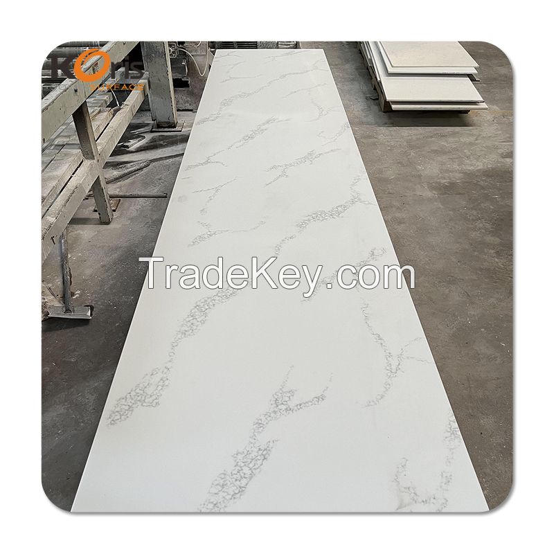 Koris artificial stone big slab acrylic solid surface sheet for kitchen countertop