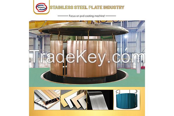 TG Super Diameter Multi-Arc Ion-Stainless Steel Plate Coating Machine