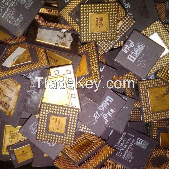 CPU CEREMIC PROCESSOR SCRAPS