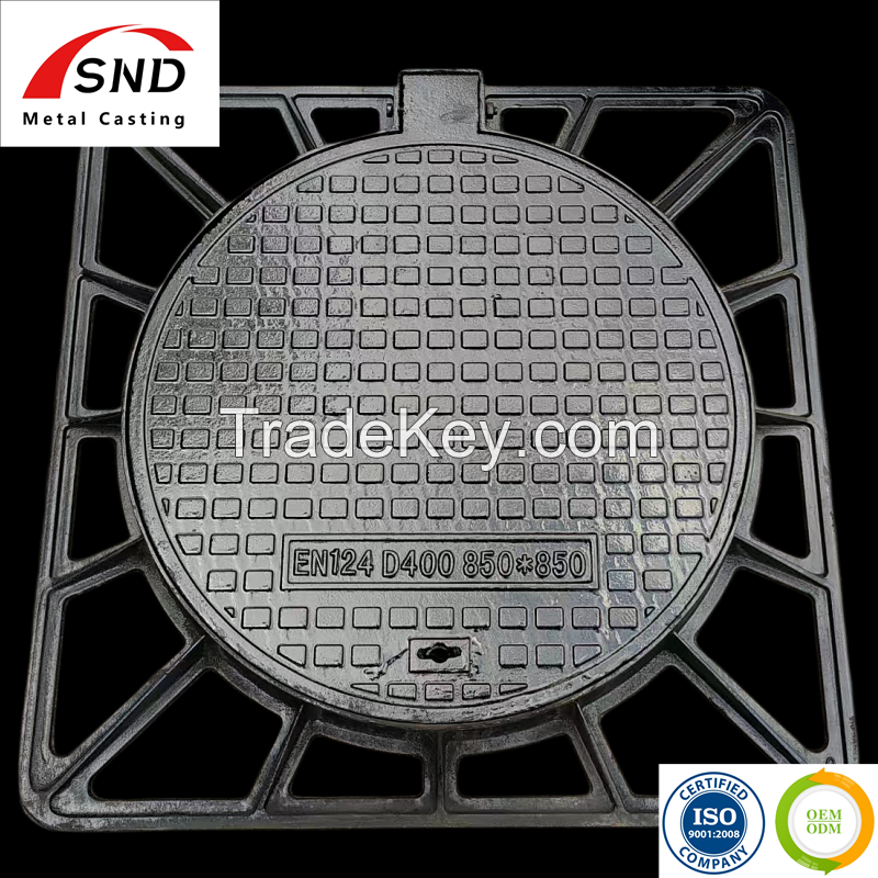 Heavy Duty Flat and Round Ductile Casting Iron Gully Grating C250