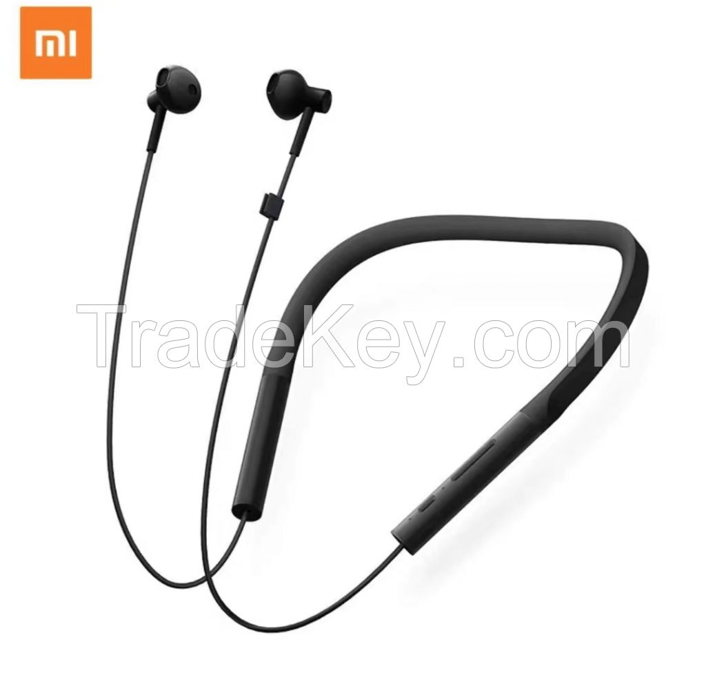 Neck mounted Bluetooth earphones