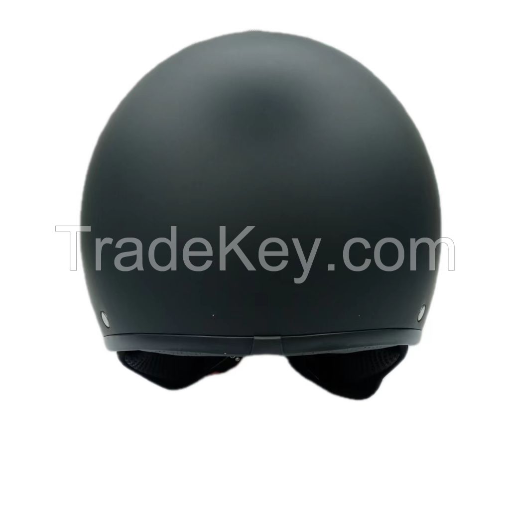 Motorcycle adult half face helmet