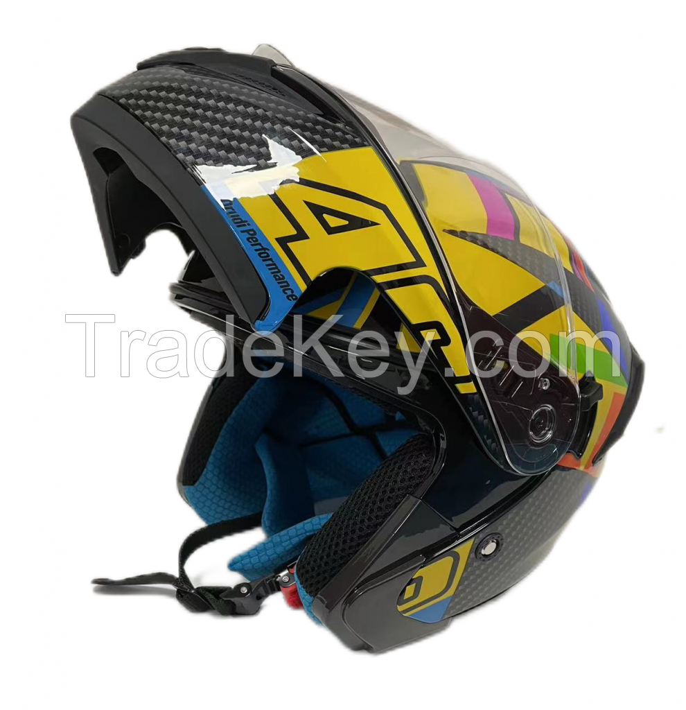 Motorcycle Open Face Helmet