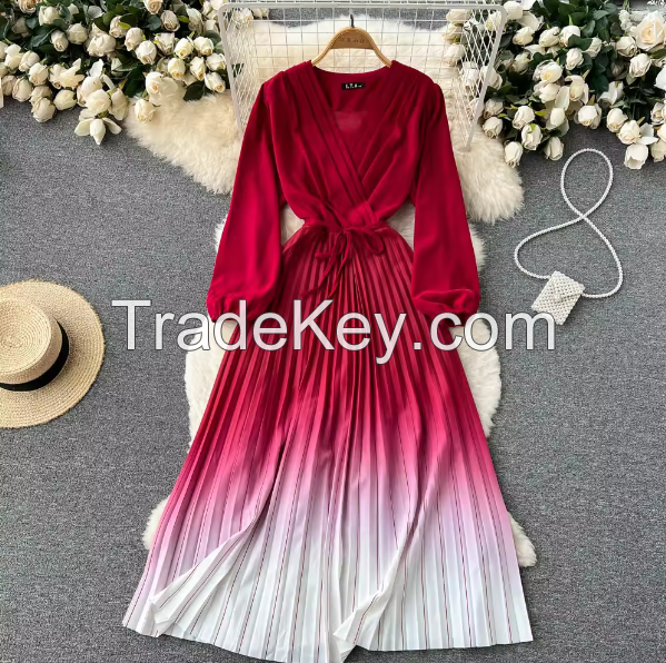 Pleated Dress