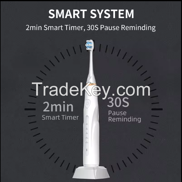 JIDENG electric toothbrush rechargeable battery operated tooth brush smart toothbrush sets custom wholesale sonic automatic electric toothbrush