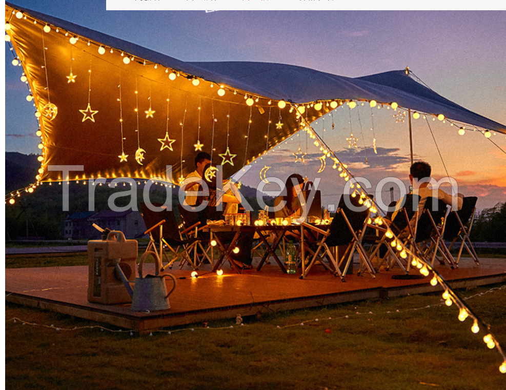 LED light string,crystal light,atmosphere light,birthday outdoor decoration.