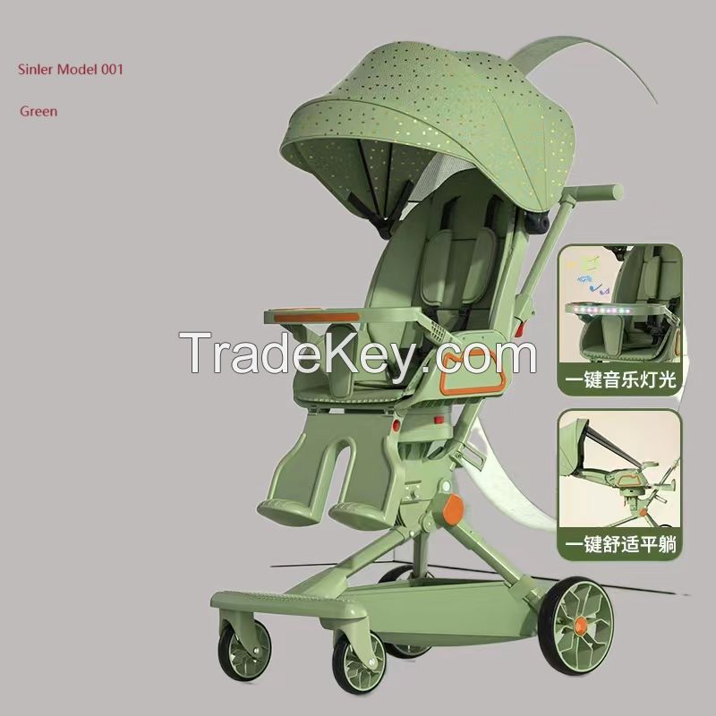 stress-free new baby stroller baby cart pushchair and buggies