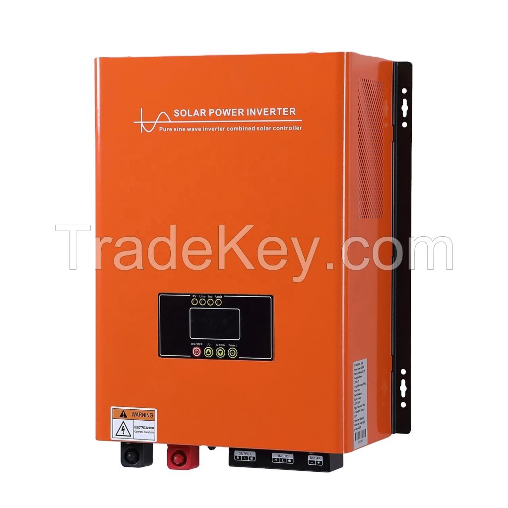 Hybrid MPPT Inverter 2KW 3KW  5KW 6KW Solar Inverter 60A MPPT controller