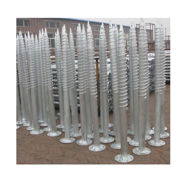 Screw Piles - Ground Screws - Helical Pile Foundation System ground anchor screwground anchor screw