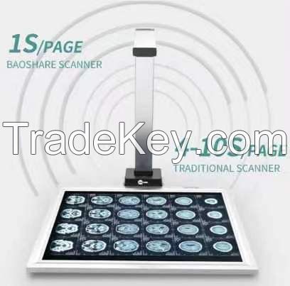 18MP A3 Large Format Hospital Medical Scanner CT MR X ray Film Scanner to Digital