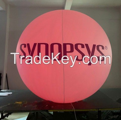 advertising inflatble sphere led heilumm balloon pvc balloon