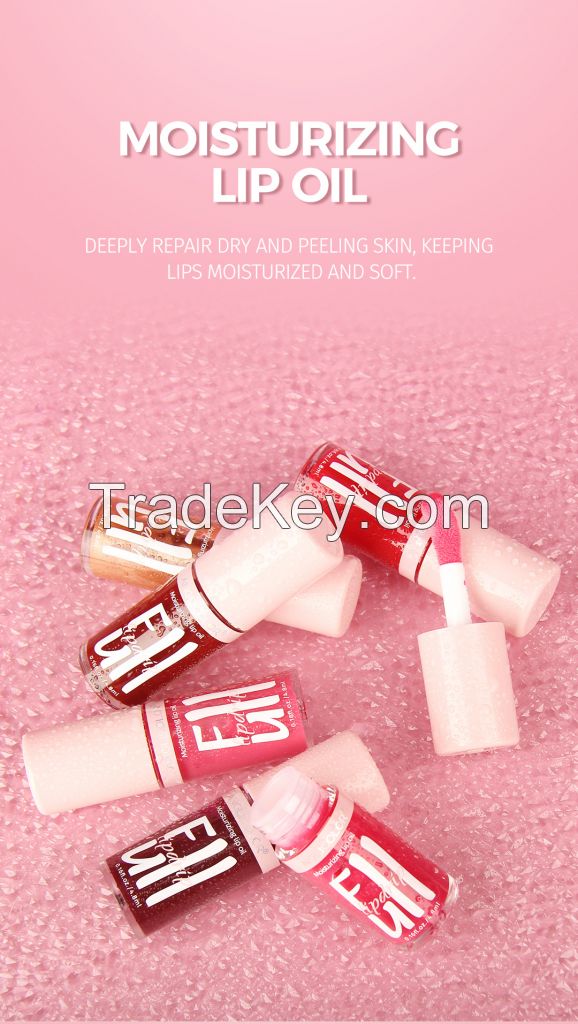 Lip gloss matte and non fading student style niche brand lip gloss