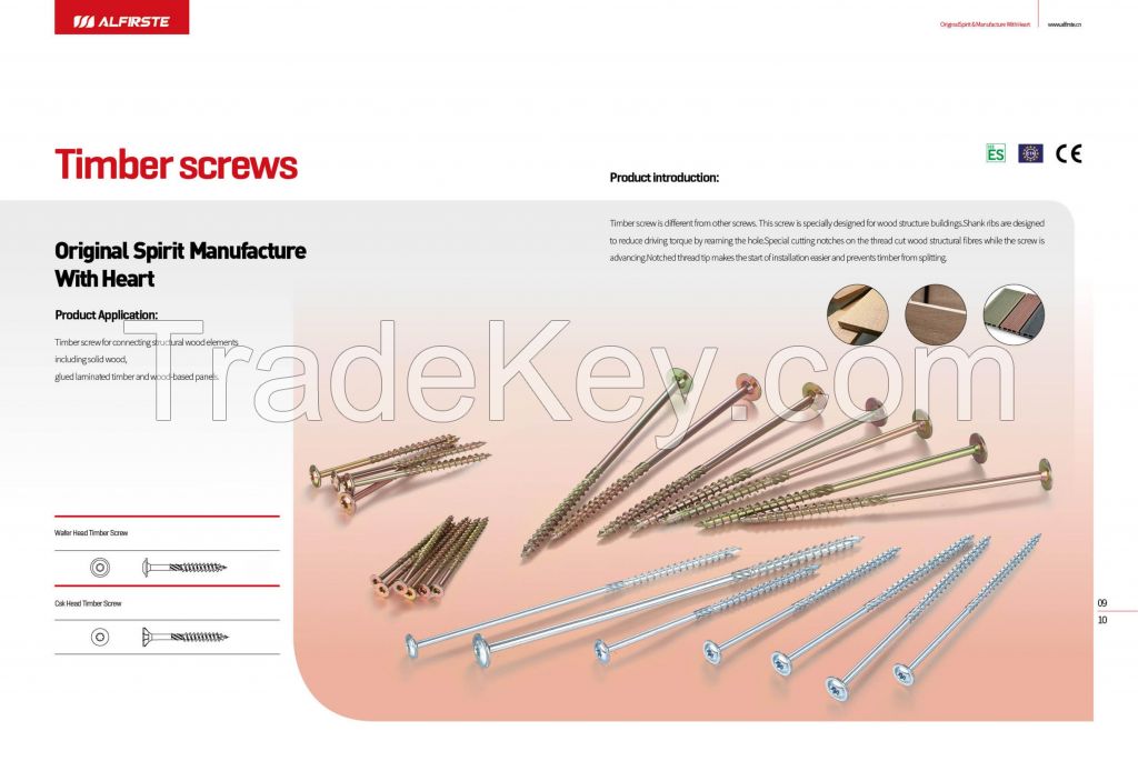 ETA CE  ICC-ES Timber screws