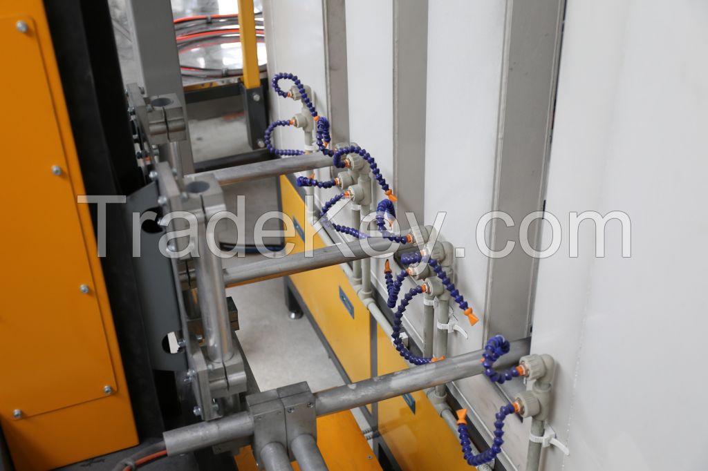 Powder coating line