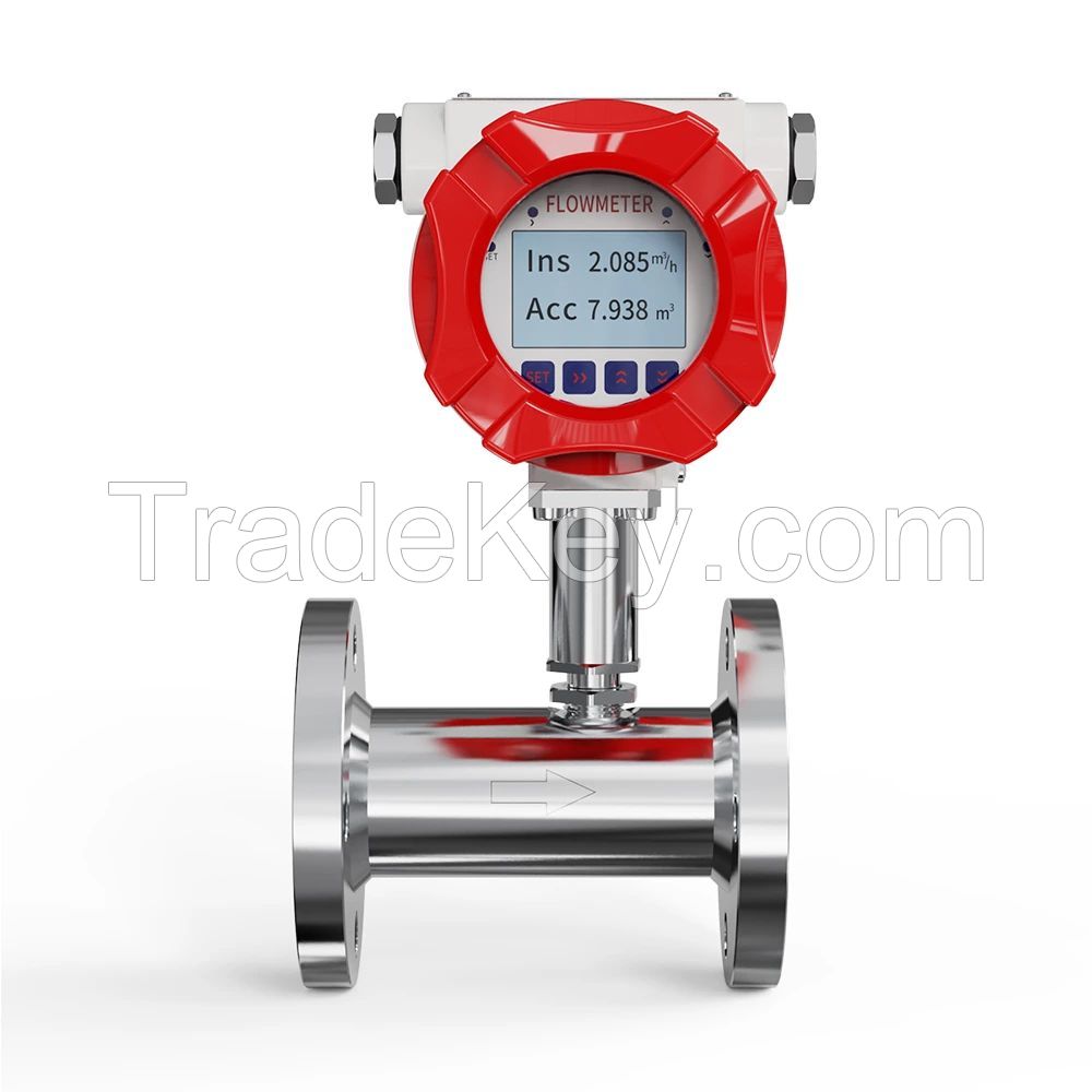 SUP-LWGY Turbine Flowmeter Flange Connection