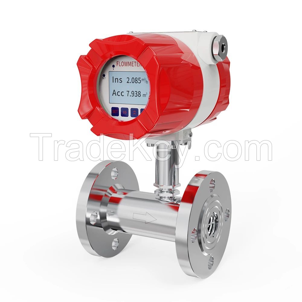 SUP-LWGY Turbine Flowmeter Flange Connection