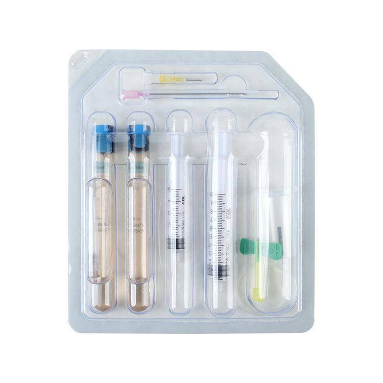 Platelets-rich plasma prp tube with gel 10ml prp kit for knee injection