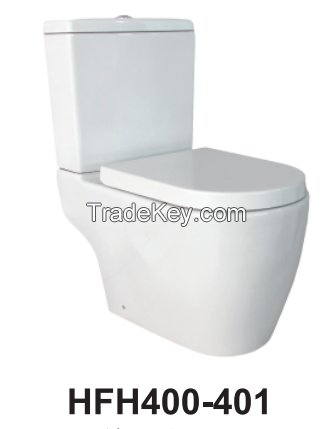 Rimless toilet