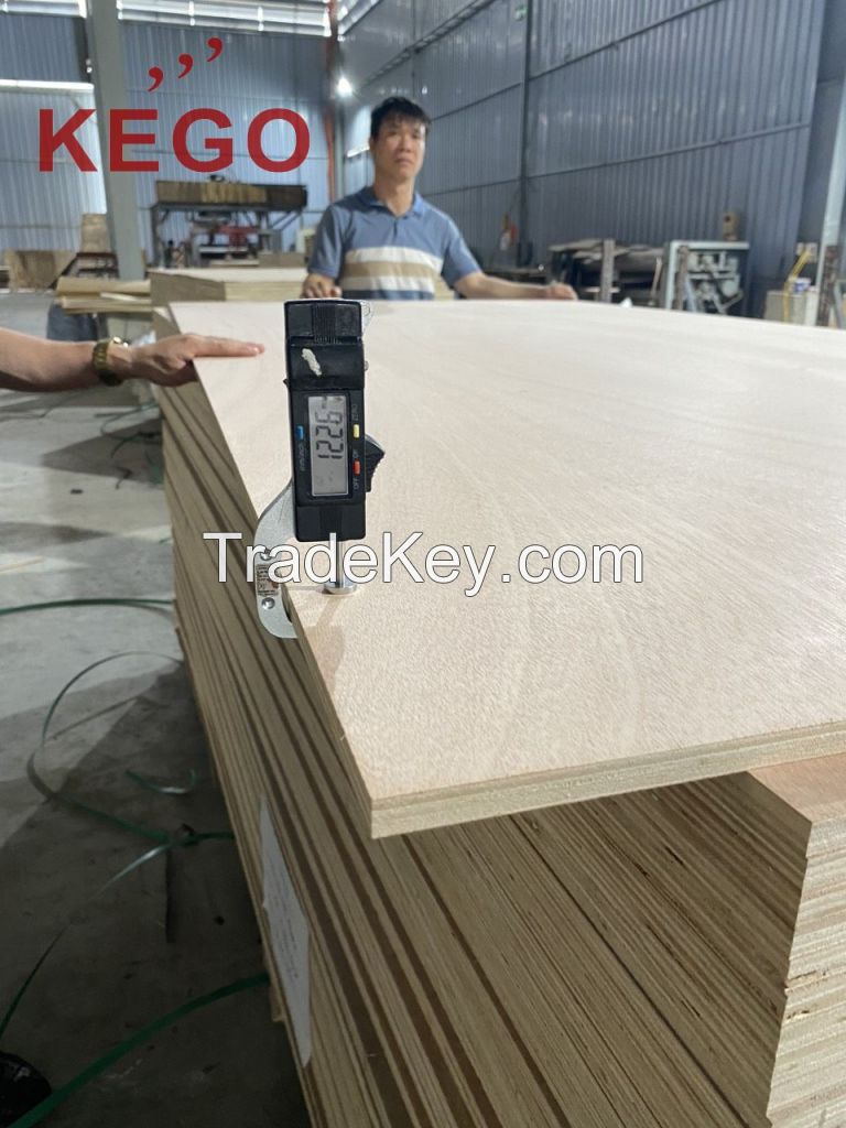 12mm Okoume Faced Commercial Plywood