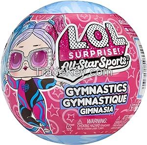 LOL Surprise All Star Sports Gymnastics with Collectible Doll, 8 Surprises, Gymnastics Theme, Balance Beam Ball, Sports Doll, Great Gift, Limited Edition Doll