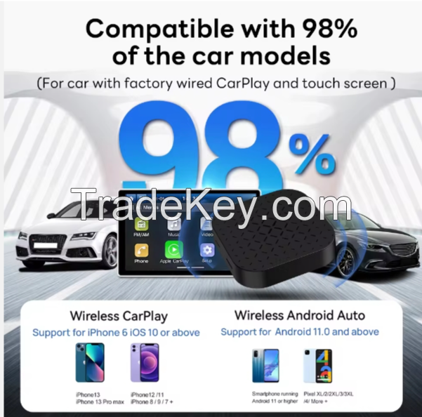 Wireless CarPlay Adapter Dongle Auto Electronics that Converts Wired to Wireless Car Play