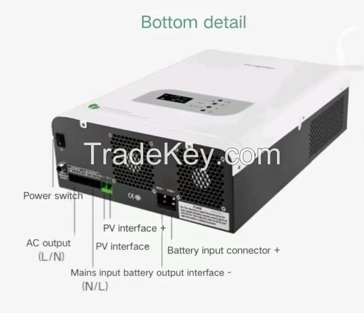 Solar inverter 5KW energy storage off grid reverse control integrated machine photovoltaic transformer