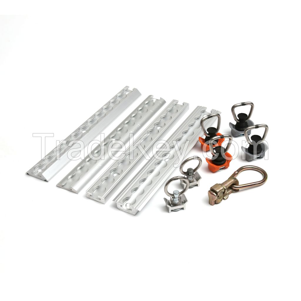 Wholesale lightweight heavy- duty Aluminum L Track for cargo control accessories and caravan fittings