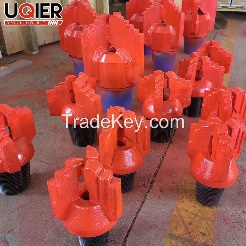 Drill bit hot sale 118mm Drag Bit 3 blades for water well drilling Can be customized to any size