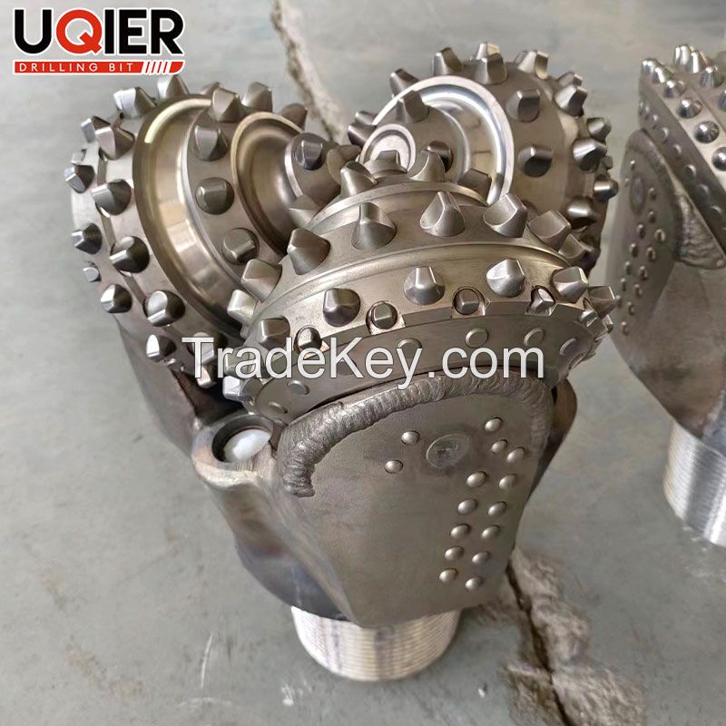 Water drilling tungsten carbide hard rock supports custom TCI roller tri-cone rock bits