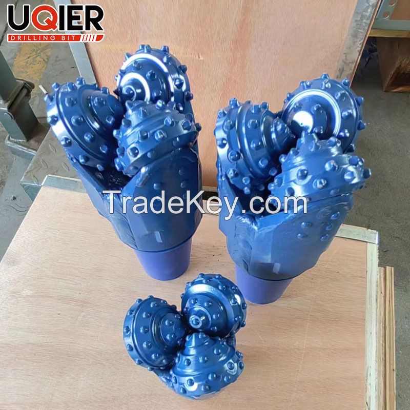 Water drilling tungsten carbide hard rock supports custom TCI roller tri-cone rock bits