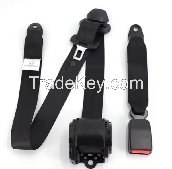 OEM logo universal 3 point retractable safety seat belt