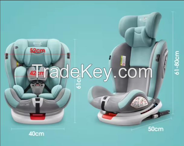 Child safety seat 360 degree rotation simple portable seat universal for 0 years old baby car seat