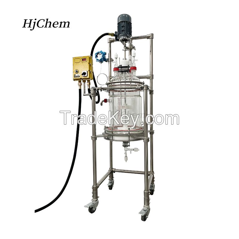 Agitated Glass Nutsche Filter 10L-100L