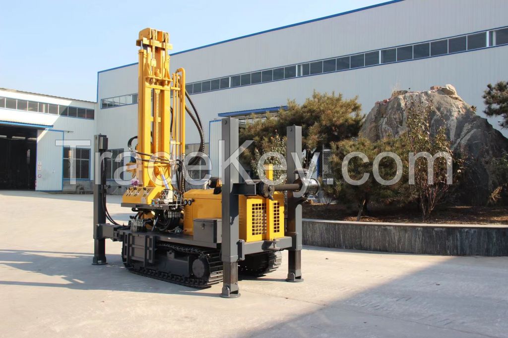 FY300A Steel Track Crawler Water Well Drilling Rig