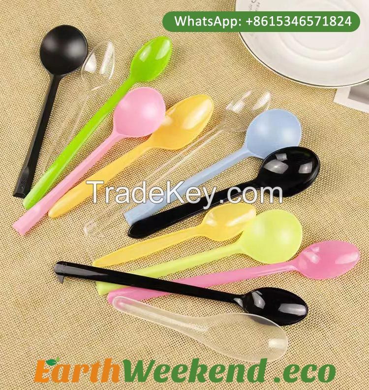 Cutlery Disposable Ice Cream Spoons/forks