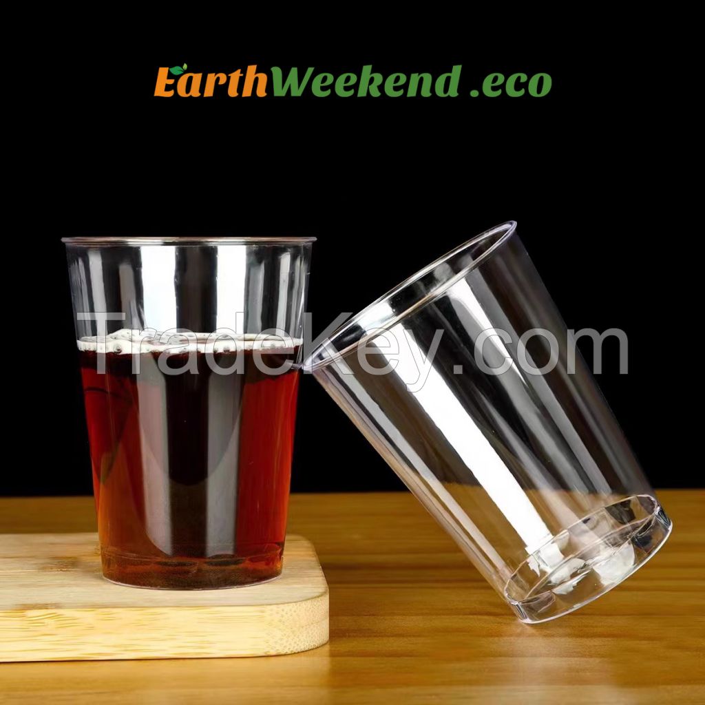 High Transparent Material PS Disposable Cold Drinking Plastic Cups