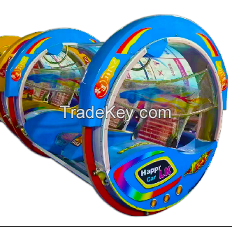 360 Degree Rotation Amusement Playground Parts Happy Rolling Car