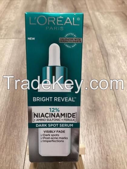 L&#039;oreal Bright Reveal 12% Niacinamide Dark Spot Serum 1.0 Fl Oz 30 Ml