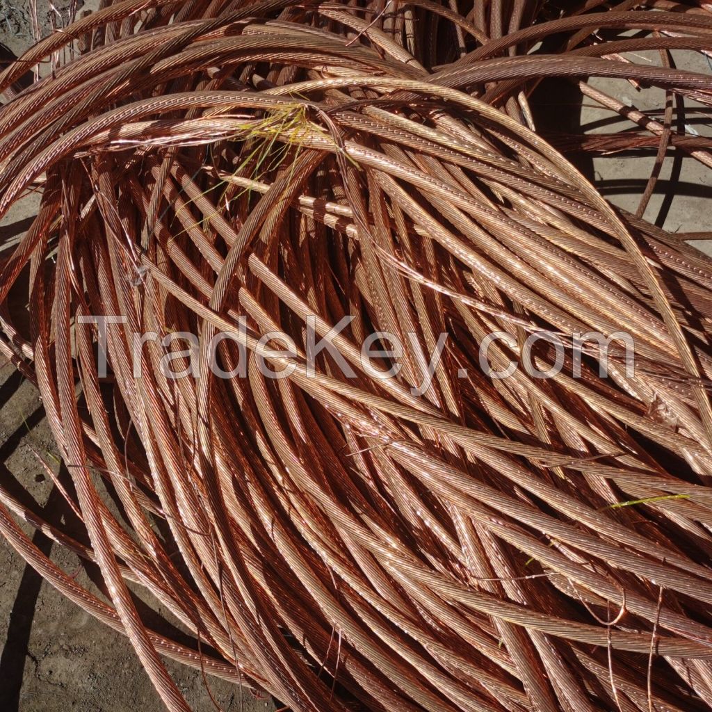 Low price Mill-berry Copper Scraps Cu metal content 99.9 high purity copper wire scrap