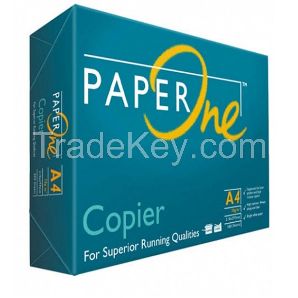 Paper One 80 GSM 70 Gram Copy Paper A4 Copy Paper 75gsm / A A4 Copy Paper wholesale