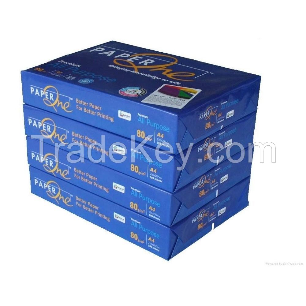 Best selling Paper One A4 80GSM 75 Gram Copy Paper / Bond paper for wholesale