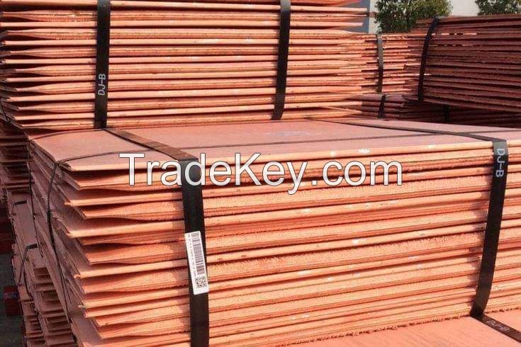 High Purity Copper Cathode - Ideal for Electrical Applications