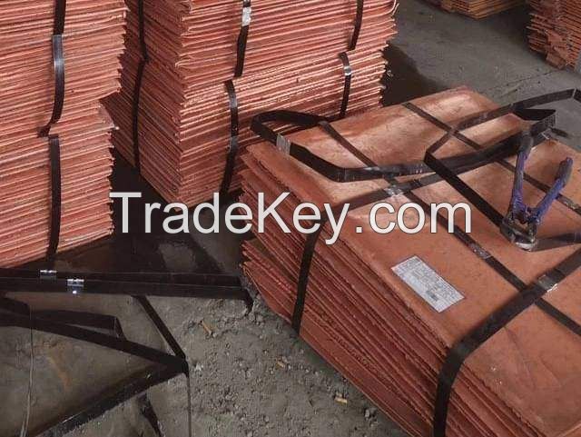 High Purity Copper Cathode - Ideal for Electrical Applications