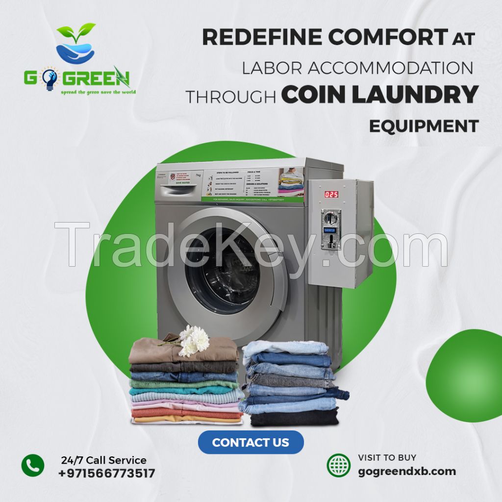 Coin operated washing machine