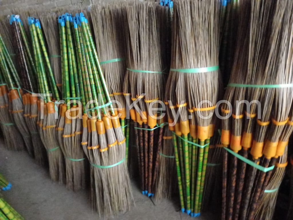 Coconut Broom Stick With Handle