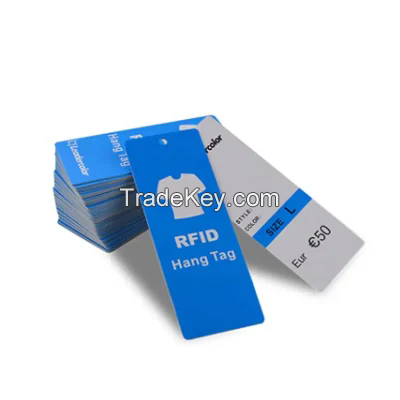 Read-Write Anti-Theft UHF Clothing RFID Electronic Hang Tags