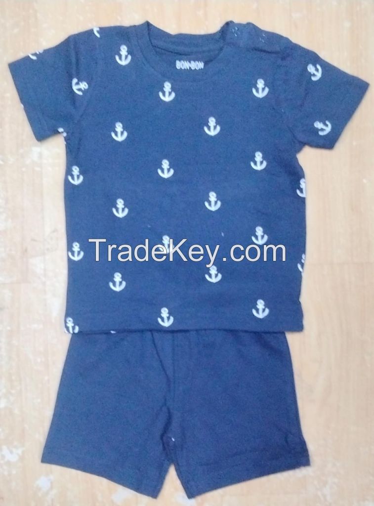 Kids T-shirt and short set