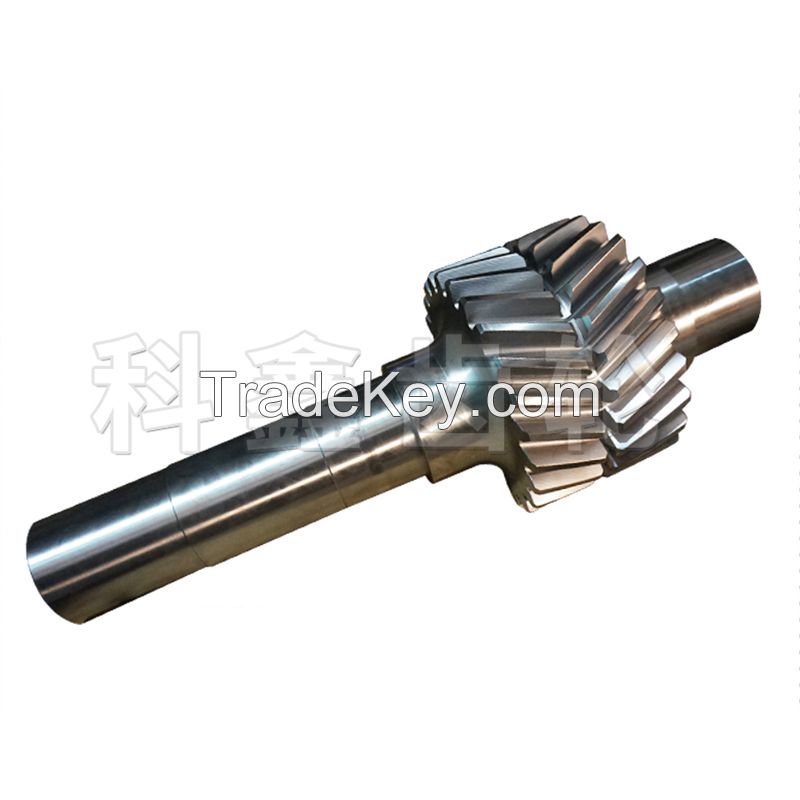 Herringbone gear shaft