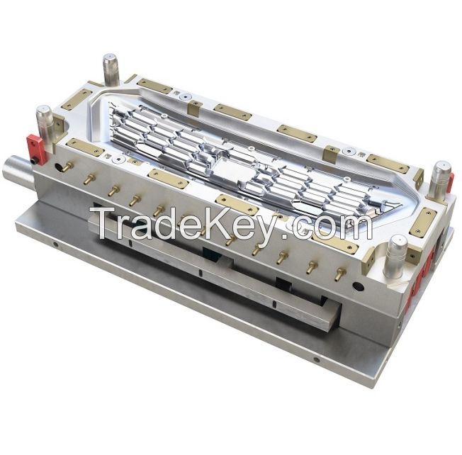 Cucstom plastic injection molding plastic injection automotive grille mould